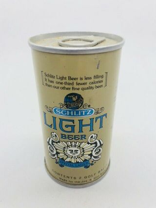 Schlitz Light Beer - Small Novelty Can.  Contains 2 Golf Balls.  Wisconsin - Wi