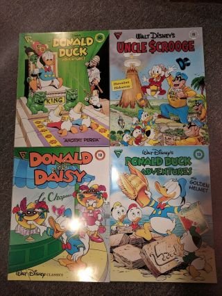 Gladstone Walt Disney Comic Albums and Giant 28 Volumes Uncle Scrooge Mickey 6