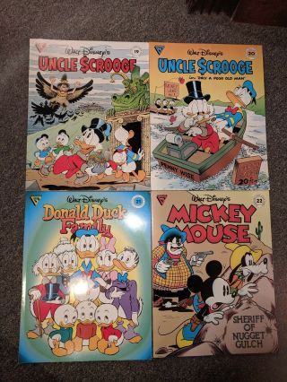 Gladstone Walt Disney Comic Albums and Giant 28 Volumes Uncle Scrooge Mickey 8