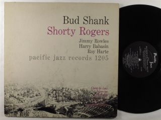 Bud Shank And Shorty Rogers/bill Perkins Self Titled Pacific Jazz 1205 Lp Mono