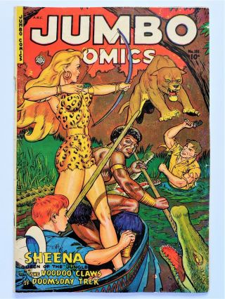 Jumbo Comics 151 (sep 1951,  Fiction House) Superior Canadian Edition Mid Grade
