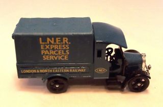 Vintage 1929 Thornycroft Diecast Model Van Lorry L.  N.  E.  R Railway 1:43 Scale