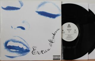 Madonna Erotica 2xlp (maverick Pro - A - 5904,  Orig 1994 Promo) Nm Vinyl