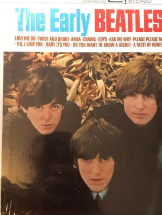 The Early Beatles Nm In The Shrinkwrap.  Subsidary Pressing