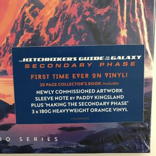 The Hitchhiker ' s Guide To The Galaxy Secondary Phase - 3xLP - Orange Vinyl 2