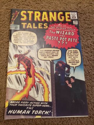Strange Tales 110 1st Doctor Dr Strange Custom Made With Modern Reprint