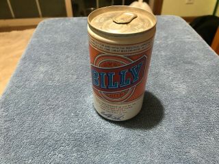 Vintage Billy Carter Beer Can 12 Oz