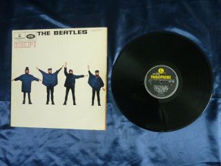 The Beatles " Help " 1965 Uk Mono Lp Pmc 1255 Ex/ex