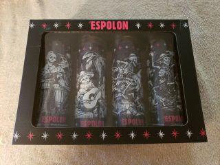 Espolon Tequila Day Of The Dead Candle Mexican Loteria Prayer Candles Set Of 4