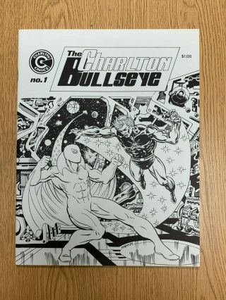 The Charlton Bullseye 1,  1975 Fanzine Vf,
