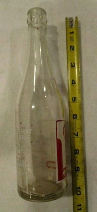 Rare Duraglas FAYGO 12 oz DETROIT MICHIGAN Glass Soda Pop Bottle 3
