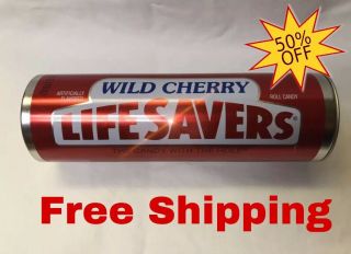Collectors Tin - Lifesavers Candy Tin Wild Cherry