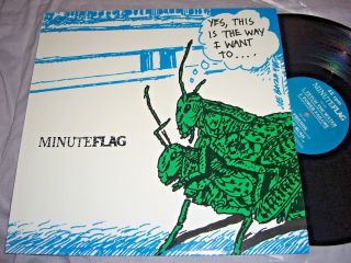 Minuteflag (black Flag,  Minutemen) S/t Self Titled Vinyl Ep Record 1986 Sst 050 Nm