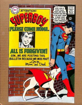Superboy 146 - Near 9.  2 Nm - Superman Lana Lang Justice League Dc Comics