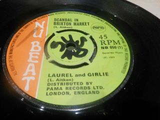 Girlie And Laurel Aitken Scandal In Brixton Market Nu Beat Pama Reggae
