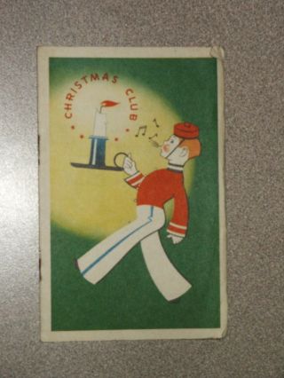 Vtg 1947 Advertising Christmas Club Booklet National - Dime Bank Of Shamokin,  Pa