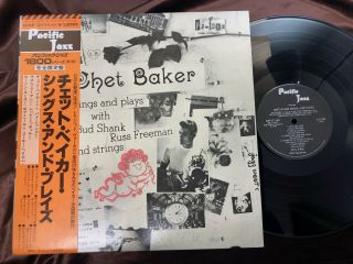 Chet Baker Sings And Plays Pacific Jazz Gxf 3111 Obi Mono Japan Vinyl Lp