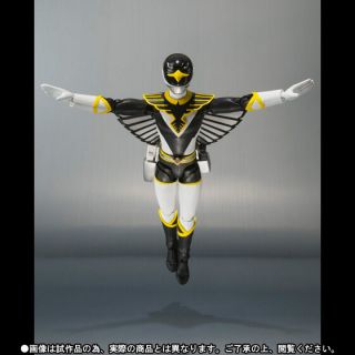 S.  H.  Figuarts Power Ranger Chojin Sentai Jetman Black Condor Tamashii Exclusive