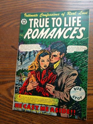 True To Life Romance Comic 17 L B Cole Cover Very Fine Plus
