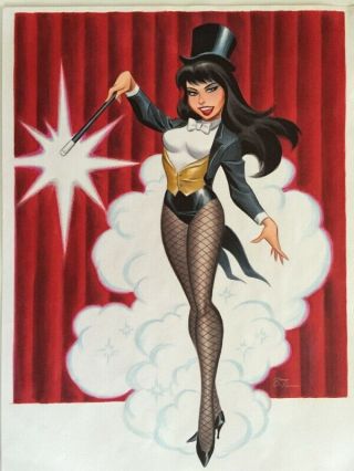 Zatanna By Bruce Timm Art Published Naughty And