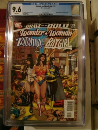 Brave And The Bold 33 Cgc 9.  6 Batgirl Pre Killing Joke 1 Zatanna Wonder Woman