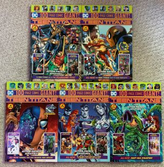 Dc 100 - Page Comic Giant Teen Titans - Walmart 3 4 5 6 7 (2018,  Dc)