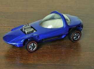 Hot Wheels Red Line Silhouette Blue 1960 