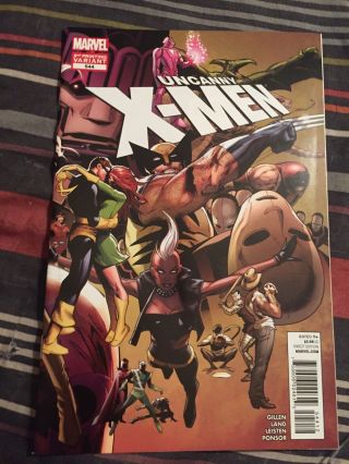 Uncanny X - Men 544 2nd Print Final Issue Hard To Find [marvel Comics]
