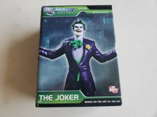 Dc Universe Online The Joker Statue Jim Lee Dc Direct Batman Statue 47/5000