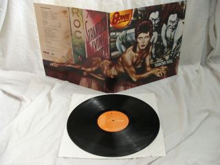 David Bowie Diamond Dogs Uk 1st Press A - 1/b - 1 - Cover - Nr Mint/ex,  Audio