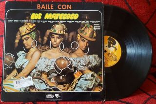 Latin Los Matecoco Baile Con Rare 1968 Spain Lp Guaracha Guaguanco Bolero