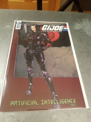G.  I.  Joe A Real American Hero 262 Variant Incentive Cover Idw Comic - Baroness
