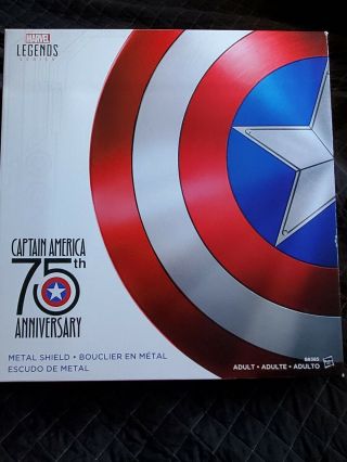 Marvel Legends Captain America 75th Anniversary Metal Shield