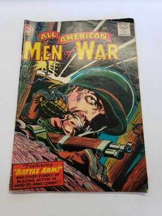 Dc Comic All American Men Of War Feb 42 1957