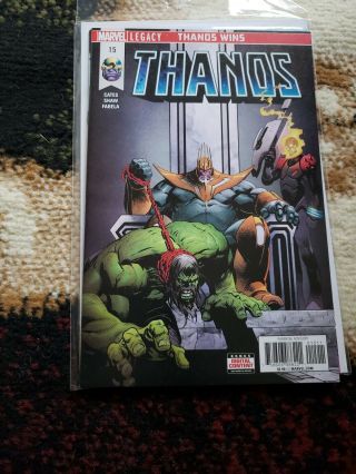 Thanos 15 1st Print Nm Cosmic Ghost Rider Frank Castle 1st Fallen One