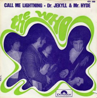 The Who Call Me Lightning / Dr.  Jekyll & Mr.  Hyde French 45 Ps 7 "