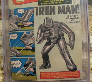 Tales of Suspense 39 CGC 3.  5 (Mar 1963,  Marvel) Iron Man 1st App. 7