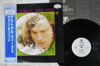 Van Morrison Astral Weeks Warner P - 4704 Japan Obi Promo Vinyl Lp