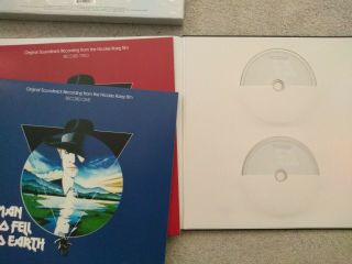 DAVID BOWIE The Man Who Fell To Earth Vinyl Box Set 2 - LP,  2 - CD,  poster book 4