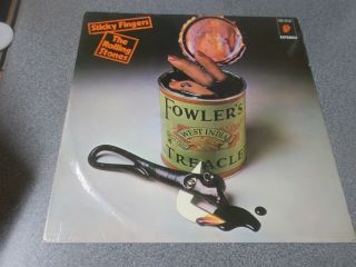The Rolling Stones Sticky Fingers Rare Spanish Alternate " Treacle Cover "