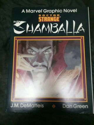 Doctor Strange Into Shamballa Gn (marvel) 1,  Fn/vf (1986)