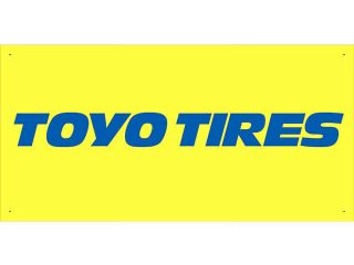 Vn0903 Toyo Tires Sales Service Parts For Advertising Display Banner Sign