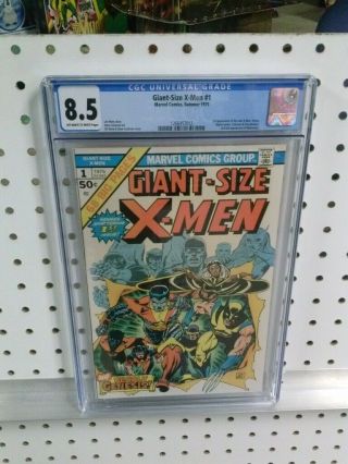 Giant - Size X - Men 1 Cgc 8.  5 Ow/w Pages 1st Appearance Of The X - Men