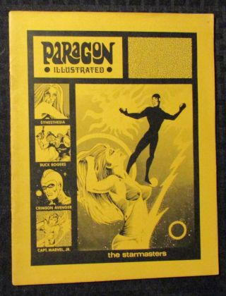 1970 Paragon Illustrated Fanzine 2 Fn 6.  0 Starmasters / Buck Rogers