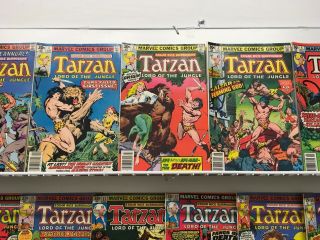 Marvel TARZAN LORD OF THE JUNGLE 1 - 29 Annual 1 - 3 (1977) COMPLETE SET VF 3