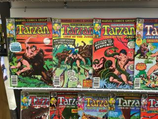Marvel TARZAN LORD OF THE JUNGLE 1 - 29 Annual 1 - 3 (1977) COMPLETE SET VF 5