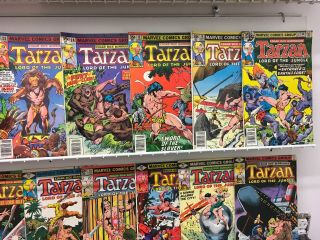 Marvel TARZAN LORD OF THE JUNGLE 1 - 29 Annual 1 - 3 (1977) COMPLETE SET VF 7