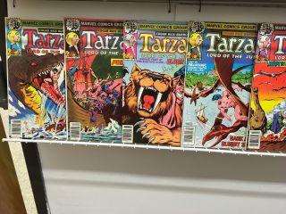 Marvel TARZAN LORD OF THE JUNGLE 1 - 29 Annual 1 - 3 (1977) COMPLETE SET VF 8