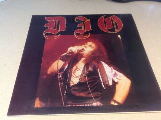 Dio Captured Live Uk Lp Ac/dc Metallica Iron Maiden Nwobhm Vinyl