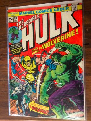 The Incredible Hulk 181 (nov 1974,  Marvel) The Holy Grail Of Comic Books